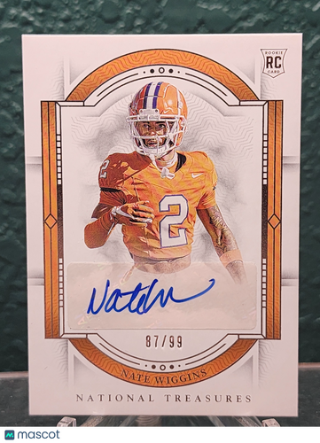 2024 NT Collegiate #RS-NWS Nate Wiggins Rookie Signatures #/99