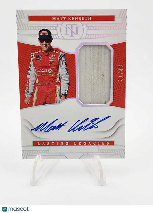 2023 Panini National Treasures Matt Kenseth Lasting Legacies Holo Silver /48