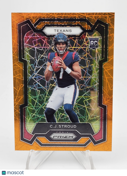 2023 Panini Prizm C.J. Stroud #339 Orange Lazers RC