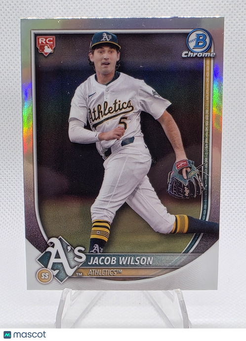 2025 Bowman Chrome Jacob Wilson #BCP-9 RC