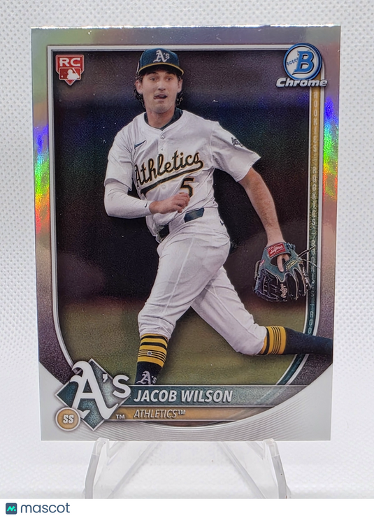 2025 Bowman Chrome Jacob Wilson #BCP-9 RC