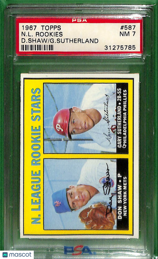 1967 Topps N. L. Rookies