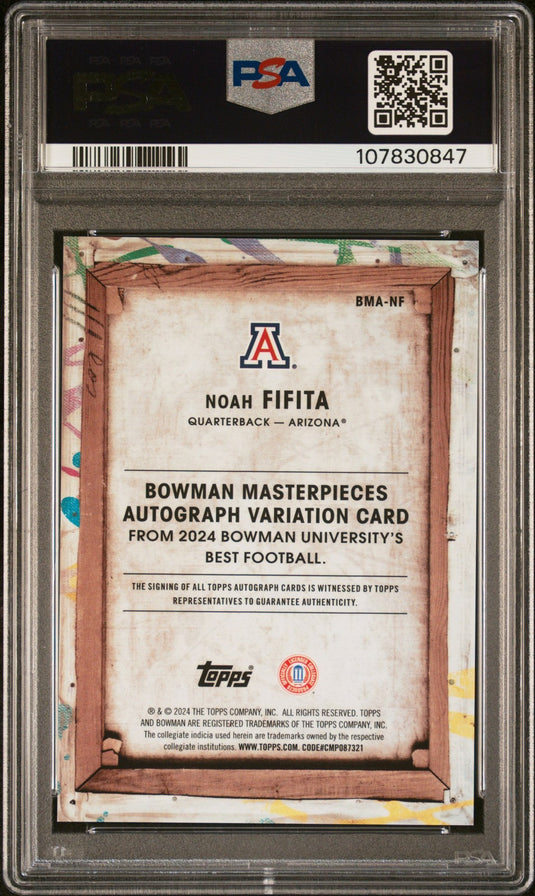 2024 Bowman U Masterpieces Auto