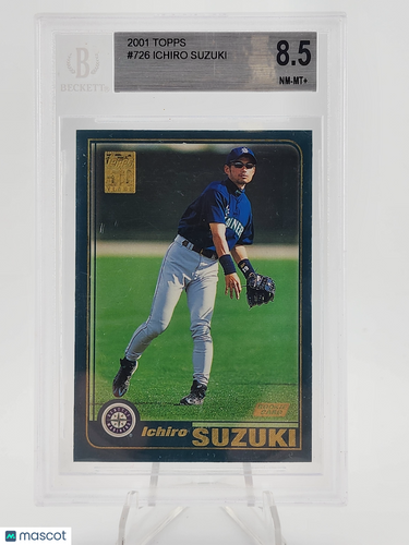 2001 Topps Ichiro Suzuki #726 BGS 8.5