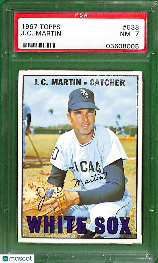 1967 Topps J. C. Martin