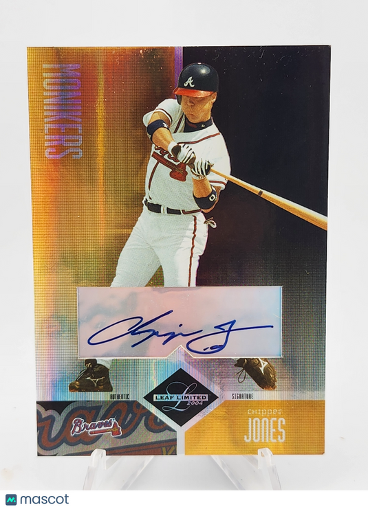2004 Leaf Limited Chipper Jones