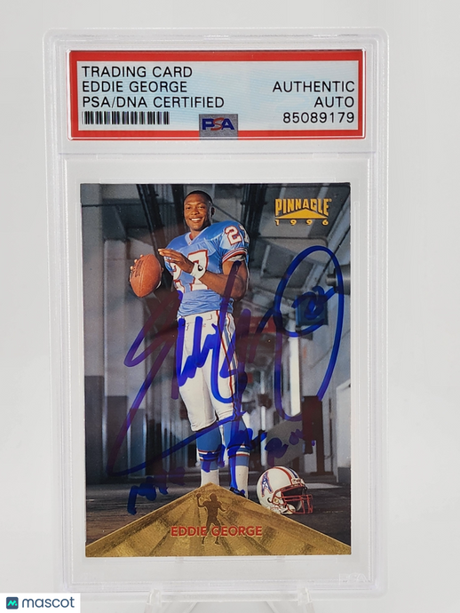 1996 Pinnacle Eddie George Rookie PSA