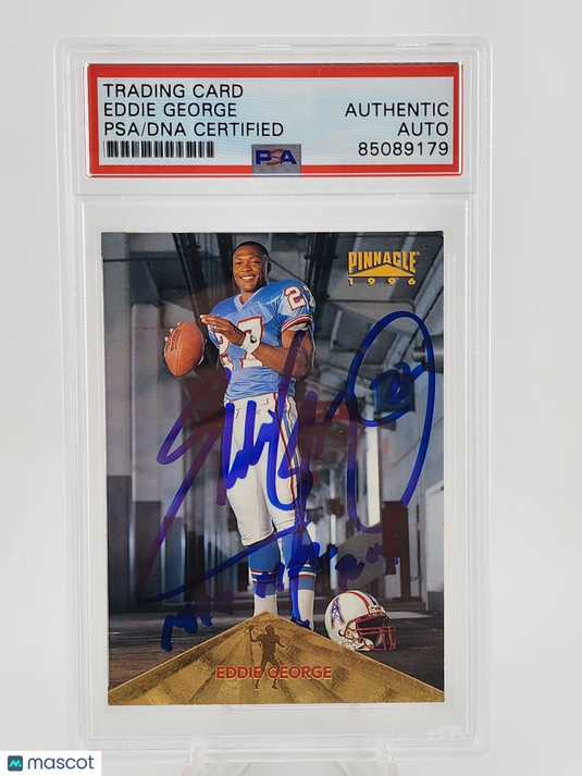 1996 Pinnacle Eddie George Rookie PSA