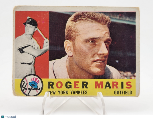 1960 Topps Roger Maris #377