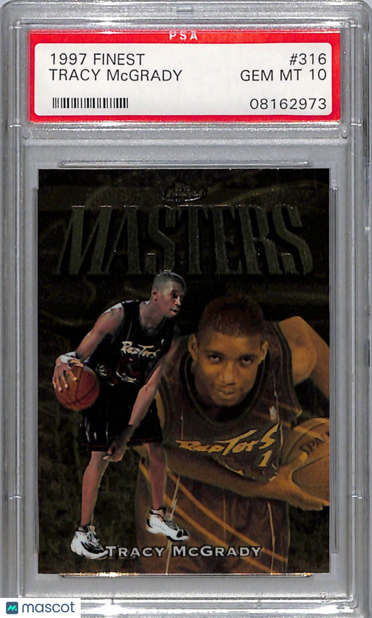 1997 Finest Tracy Mcgrady #316 PSA 10