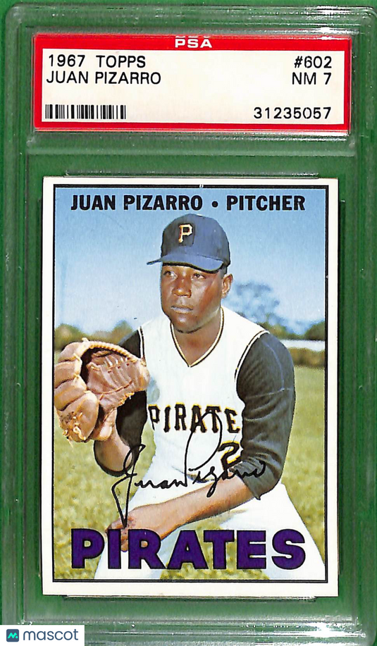 1967 Topps Juan Pizarro #602 PSA 7