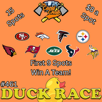 #461 DUCK RACE FOR BREAK #460
