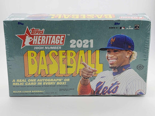 2021 Topps Heritage High Number Baseball Hobby Box