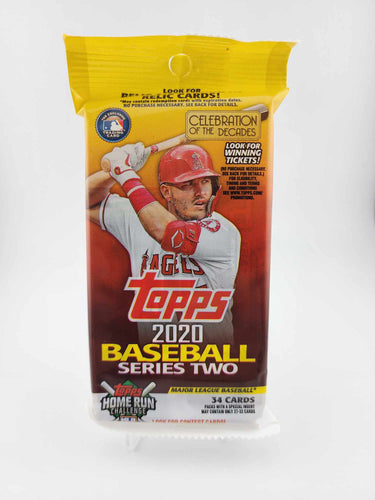 2020 Topps Update Series Baseball Value 34-Card Pack (Royal Blue Parallels!)