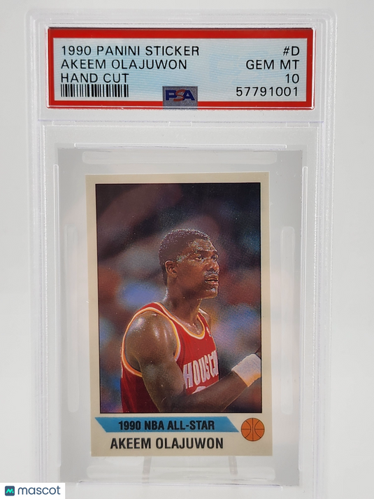 1990 Panini Sticker Akeem Olajuwon