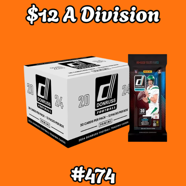 #474 Random Divsion 2024 Donruss Football FatPack Box! THE LAST BOX