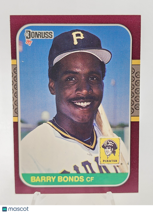 1987 Donruss Barry Bonds #163