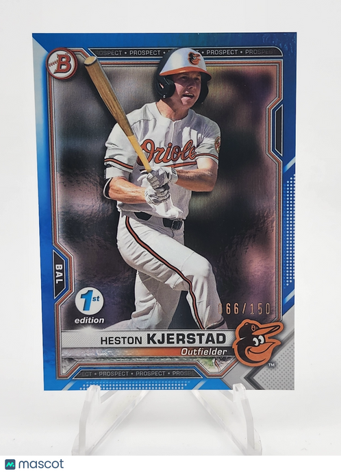 2021 Bowman 1st Edition Heston Kjerstad #BFE-138 /150 1