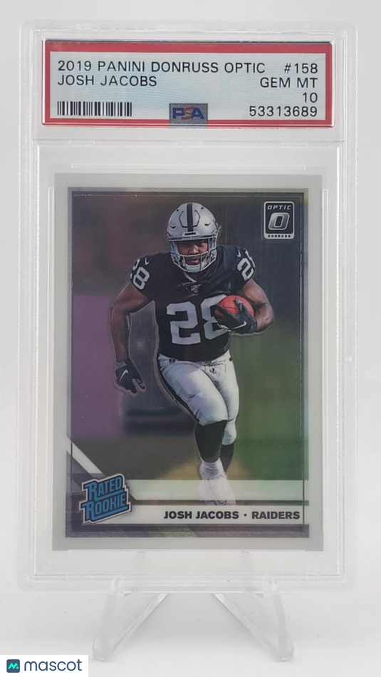 2019 Panini Donruss Optic Josh Jacobs