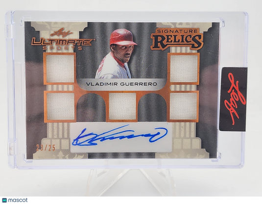 2024 Leaf Ultimate  Signature Relics Vladimir Guerrero