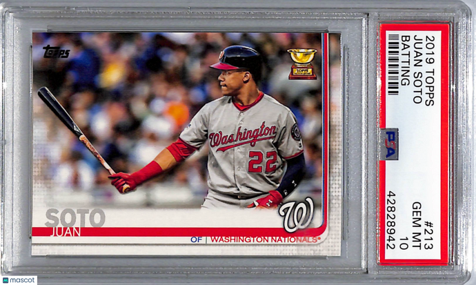 2019 Topps Juan Soto #213 PSA 10