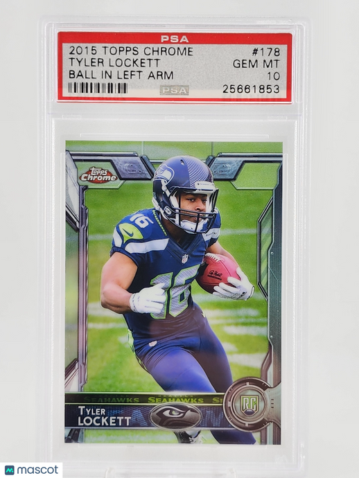 2015 Topps Chrome Tyler Lockett #178 PSA