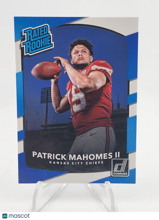 2017 Donruss Rated Rookie Patrick Mahomes II #327