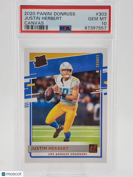 2020 Panini Donruss Justin Herbert