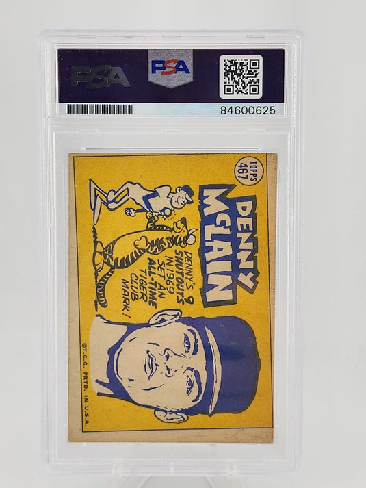 Denny Mclain PSA