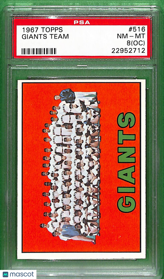 1967 Topps Giants Team