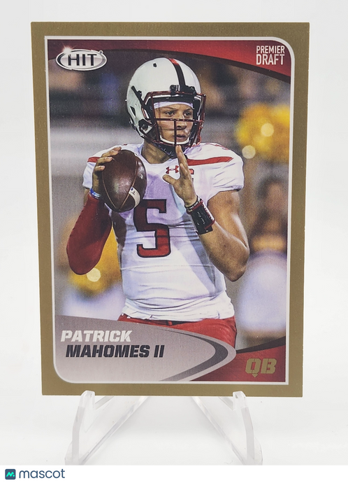 2013 Sage HIT Premier Draft Patrick Mahomes II #5