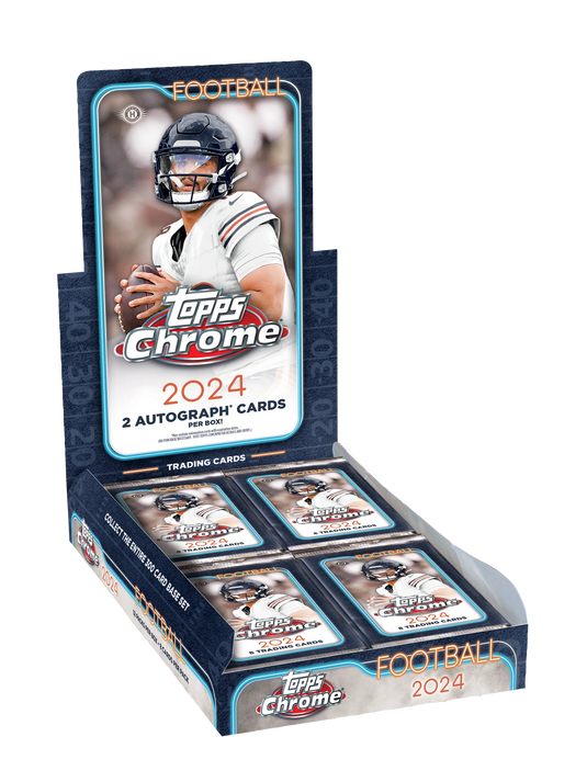 2024 Topps Chrome® Football - Hobby Box