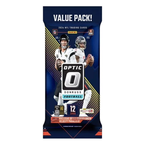 2024 Panini Donruss Optic Football Trading Cards Value Pack