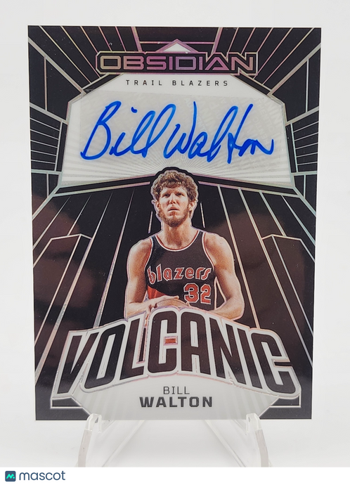2023 2022-23 Panini Obsidian Volcanic Bill Walton #VS-WBP /75 Autograph
