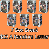 #213 7x WWE Prizm Hobby Blasters Random Letter (20 Spots)