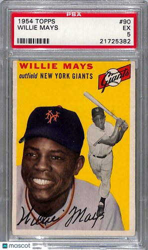 1954 Topps Willie Mays #90 PSA 5