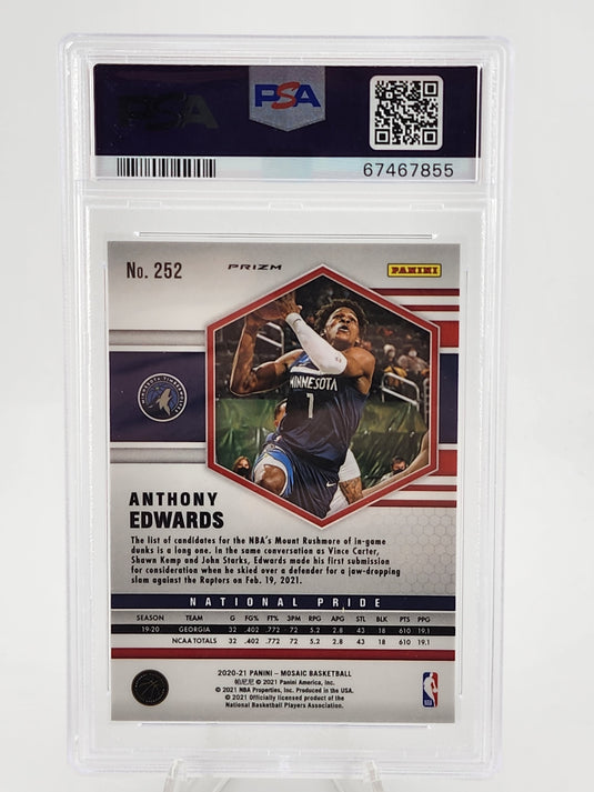 2020 Panini Mosaic Anthony Edwards