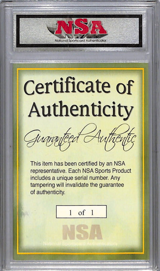 Game Used Dual Jersey  Jordan Lebron  National Sportscard Authenticators