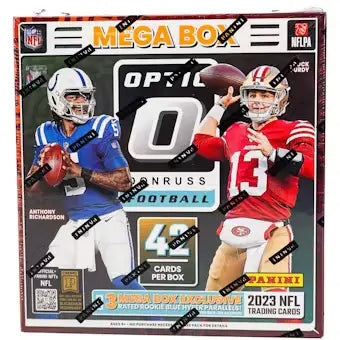 2023 Panini Donruss Optic Football Mega Box (Blue Hyper Parallels)