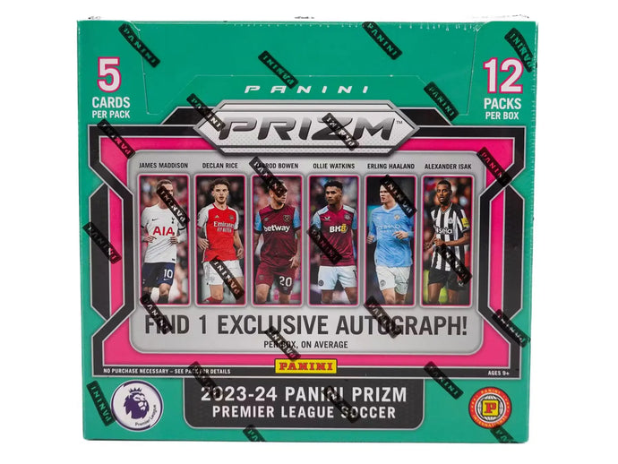 2023/24 Panini Prizm Premier League EPL Soccer Hobby Box