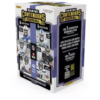 2023 Panini Contenders Football 5-Pack Hobby Blaster Box