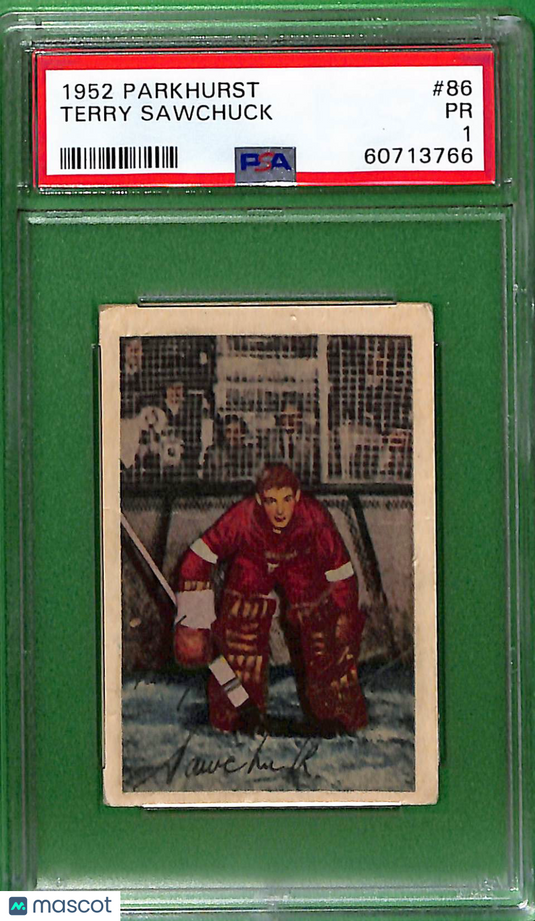 1952 Parkhurst Terry Sawchuck