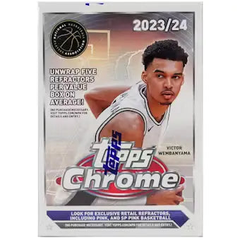 2023/24 Topps Chrome Basketball Blaster Box