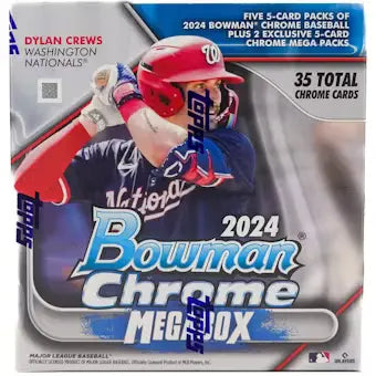 2024 Bowman Chrome Baseball Mega Box