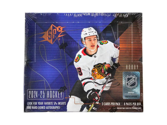 2024/25 Upper Deck SPx Hockey Hobby Box