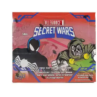 Marvel Allegiance Secret Wars 1984 Trading Cards Hobby Box (Upper Deck 2024)