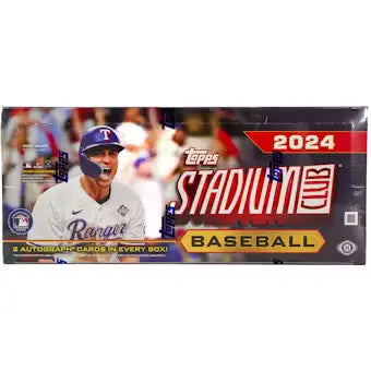 2024 Topps Stadium Club Baseball Hobby Box