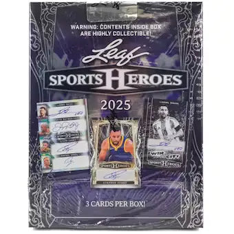 2025 Leaf Metal Sports Heroes Hobby