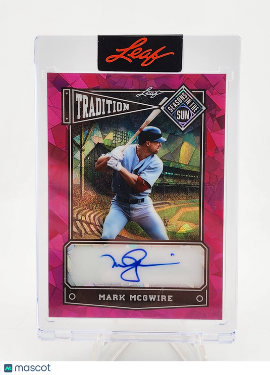2025 Leaf Tradition Season in the Sun Mark McGwire