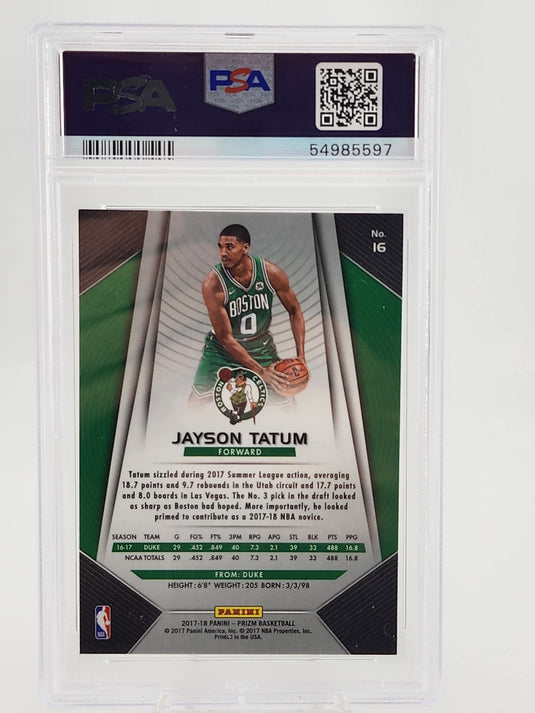 2017 Panini Prizm Jayson Tatum